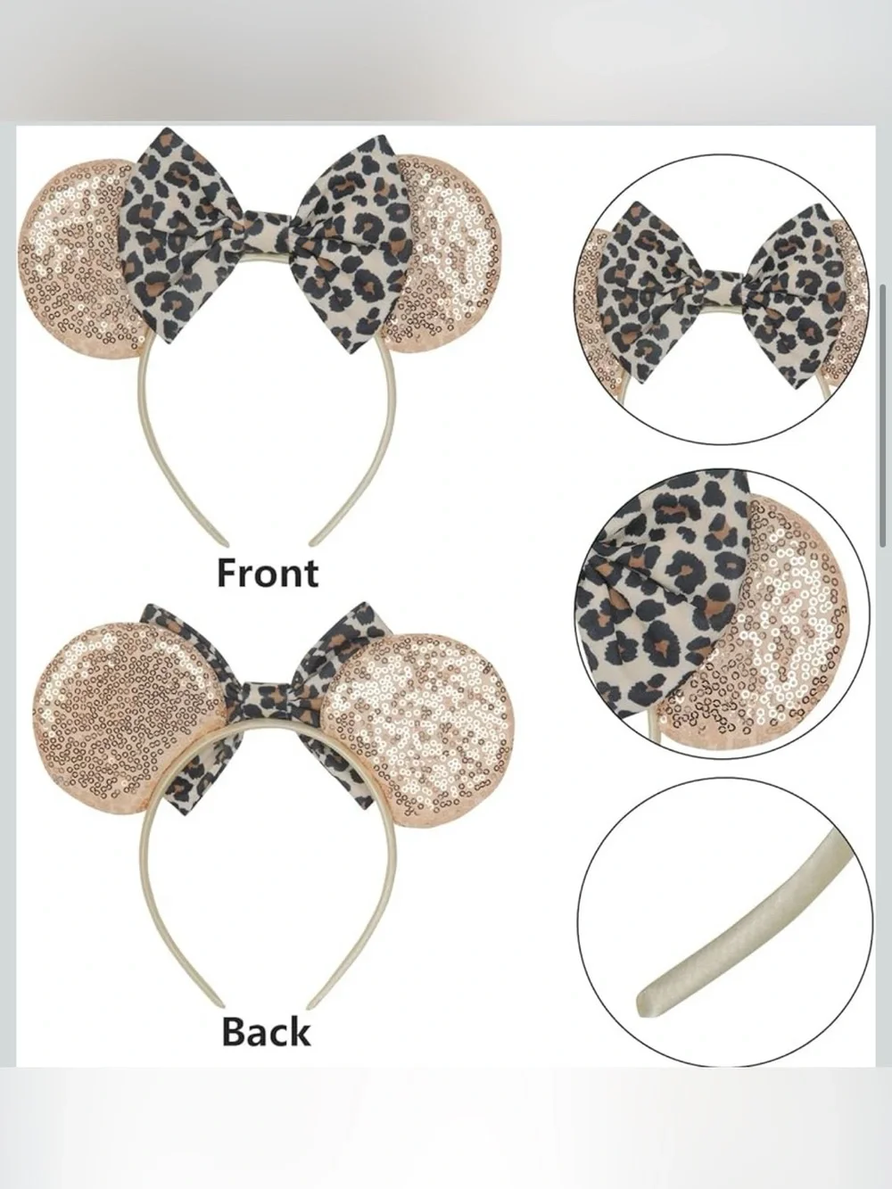 Animal Print Mickey Ears